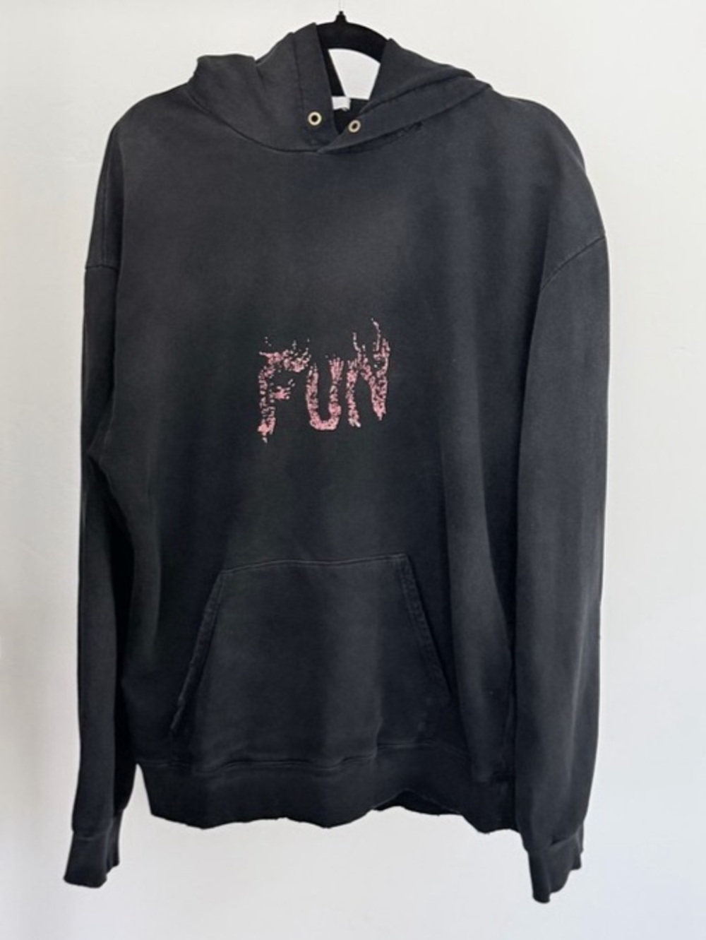 Givenchy Graphic Pullover Hoodie in Black Size XXL